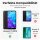 Huawei Handy Tasche Handyhülle Schutz Hülle Blumen Flip Cover Buch Case Etui Huawei Y5 2019 Pink