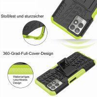 Hülle für Realme 8i - Hülle Schutzhülle Handy Tasche Outdoor Case Cover Bumper Grün