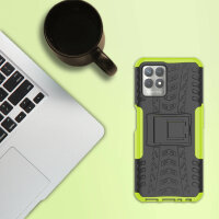 Hülle für Realme 8i - Hülle Schutzhülle Handy Tasche Outdoor Case Cover Bumper Grün