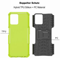 Hülle für Realme 8i - Hülle Schutzhülle Handy Tasche Outdoor Case Cover Bumper Grün