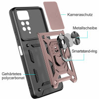 Handyhülle Xiaomi Redmi Note11Pro Handy Tasche Hülle Outdoor Case Silikon Bumper