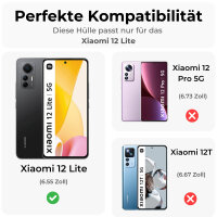 Handy Tasche Xiaomi 12 Lite Hülle Handyhülle Wallet Case FlipCover Klapp Etui