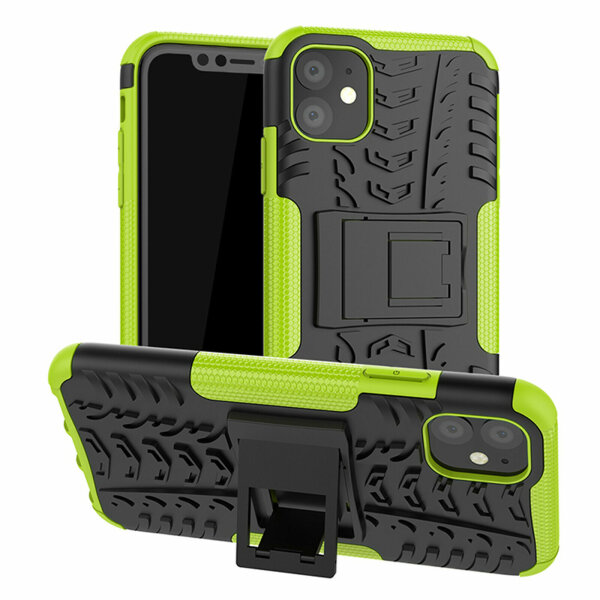 Handyhülle für Apple iPhone 11 – Panzer Cover Grün