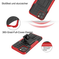 Handyhülle für Apple iPhone 11 Pro – Panzer Cover Rot