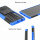 Schutz Hülle Xiaomi Handy Tasche Case Cover Silikon Schale Outdoor Handyhülle BF Xiaomi Mi Note 10 / Note 10 Pro Blau