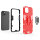 Handyhülle für Apple iPhone 14 Plus – Ring Panzer Cover Rot
