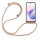 Handykette Xiaomi Redmi 13C / Poco C65 Handyhülle mit Band Hülle mit Kordel Beige / Braun