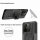 Hülle für Xiaomi Redmi 12C Outdoor Handyhülle Handy Tasche Case Cover TPU Bumper Schwarz