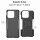 Hülle für Xiaomi Redmi 12C Outdoor Handyhülle Handy Tasche Case Cover TPU Bumper Schwarz
