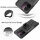 Hülle für Xiaomi Redmi 12C Outdoor Handyhülle Handy Tasche Case Cover TPU Bumper Schwarz