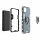 Realme C11 ( 2021 ), Schutz Hülle Handy Tasche Ring Case Silikon Cover Bumper BF Türkis