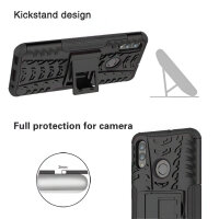 Outdoor Case Panzer Hülle Cover Huawei Handytasche Schutzhülle Handyhülle Handy Schwarz P Smart 2019 / Honor 10 Lite