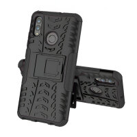Outdoor Case Panzer Hülle Cover Huawei Handytasche Schutzhülle Handyhülle Handy Schwarz P Smart 2019 / Honor 10 Lite
