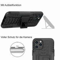 Handyhülle für Apple iPhone 12 Pro Max – Panzer Cover Schwarz