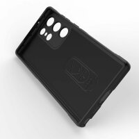 Hülle für Samsung Galaxy S23 Ultra Handyhülle Handy Tasche Back Cover Bumper TPU Schwarz