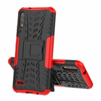 LG Hülle Outdoor Case Panzer Cover Handytasche Schutzhülle Handy Tasche Bumper LG K41S Rot