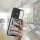 Outdoor Panzer Hülle Motorola Moto G14 Handyhülle mit Kameraschutz Ringhalter Silber