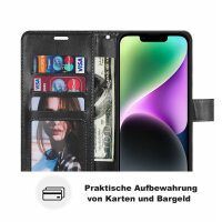 Handyhülle für Apple iPhone 14 – Mandala Case Schwarz
