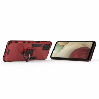 Handy Tasche für Samsung Galaxy Ring Case Hülle Outdoor TPU Back Cover Bumper  Galaxy A72 Rot