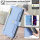 Handykette Xiaomi Hülle mit Band Handyhülle Kartenfächer PU Leder Umhängetasche Redmi Note 12 5G / Poco X5 5G Hellblau