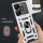 Outdoor Panzer Hülle Xiaomi Redmi 13 /Poco M6 Handyhülle Kameraschutz Ringhalter Silber