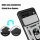 Outdoor Panzer Hülle Google Pixel 8 Handyhülle mit Kameraschutz Ringhalter Cover Silber