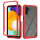 Hülle für Samsung Galaxy A13 5G / A04s Handyhülle Cover 2-teilig TPU Bumper Case Rot