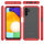 Hülle für Samsung Galaxy A13 5G / A04s Handyhülle Cover 2-teilig TPU Bumper Case Rot