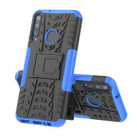 Outdoor Case Panzer Hülle Cover Huawei Handytasche Schutzhülle Handyhülle Handy Blau P40 Lite E