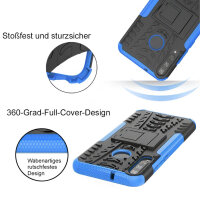 Outdoor Case Panzer Hülle Cover Huawei Handytasche Schutzhülle Handyhülle Handy Blau P40 Lite E
