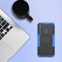 Outdoor Case Panzer Hülle Cover Huawei Handytasche Schutzhülle Handyhülle Handy Blau P40 Lite E
