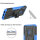Outdoor Case Panzer Hülle Cover Huawei Handytasche Schutzhülle Handyhülle Handy Blau P40 Lite E
