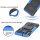 Outdoor Case Panzer Hülle Cover Huawei Handytasche Schutzhülle Handyhülle Handy Blau P40 Lite E
