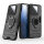 Hülle Xiaomi 14 Handyhülle Stoßfest 360° Drehbarer Ring Ständer TPU Back Cover Schwarz