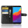 Handy Tasche Huawei Handyhülle Cover Case Klapp Schutz Hülle Etui Wallet Bumper Huawei Honor 7C Schwarz