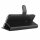 Handy Tasche Huawei Handyhülle Cover Case Klapp Schutz Hülle Etui Wallet Bumper Huawei Honor 7C Schwarz