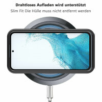 Panzer Hülle Handy Tasche 360 Grad TPU vollschutz mit Integriertem Displayschutz Samsung Galaxy A34 5G