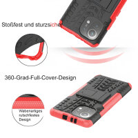 Schutz Hülle Xiaomi Handy Tasche Case Cover Silikon Schale Outdoor Handyhülle BF Xiaomi Mi 11 Rot