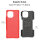 Schutz Hülle Xiaomi Handy Tasche Case Cover Silikon Schale Outdoor Handyhülle BF Xiaomi Mi 11 Rot