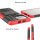 Schutz Hülle Xiaomi Handy Tasche Case Cover Silikon Schale Outdoor Handyhülle BF Xiaomi Mi 11 Rot
