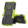 Handy Tasche Lenovo Motorola Panzer Hülle Hybrid Case Cover Schutzhülle Bumper Motorola Moto E6 Plus Grün