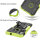 Handy Tasche Lenovo Motorola Panzer Hülle Hybrid Case Cover Schutzhülle Bumper Motorola Moto E6 Plus Grün