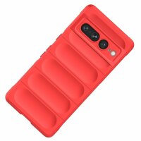 Hülle für Google Pixel 7 Pro Handyhülle Handy Tasche Back Cover Bumper TPU Case Rot