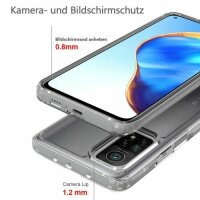 Xiaomi Hülle Durchsichtige Handy Tasche Stoßfeste Schutzhülle Handyhülle Cover Xiaomi Mi 10T / Mi 10T Pro
