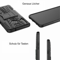 Handy Tasche für Samsung Galaxy A20s Hülle Outdoor Case Back Cover Handyhülle
