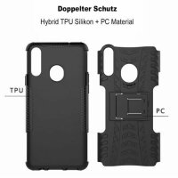Handy Tasche für Samsung Galaxy A20s Hülle Outdoor Case Back Cover Handyhülle