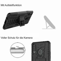 Handy Tasche für Samsung Galaxy A20s Hülle Outdoor Case Back Cover Handyhülle