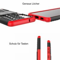 Handy Tasche für SAMSUNG Galaxy Hülle Handyhülle Schutzhülle Outdoor Case Schale Galaxy S20 FE SM-G780F Rot