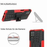 Handy Tasche für SAMSUNG Galaxy Hülle Handyhülle Schutzhülle Outdoor Case Schale Galaxy S20 FE SM-G780F Rot