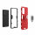 Hülle für Samsung Galaxy A53 5G, Schutzhülle Handy Tasche Ring Case Cover Bumper Rot